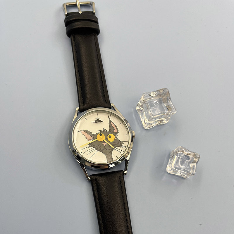 Jokercat Creative Watch Silver Strap