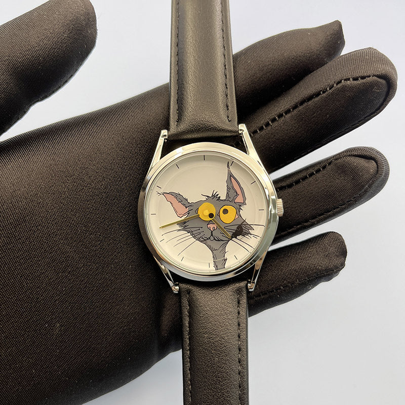 Jokercat Creative Watch Silver Strap