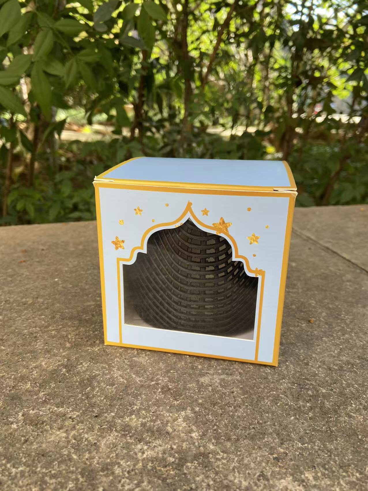 Muslim headscarf with a fixed hairband