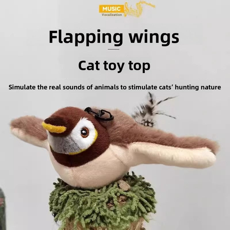 Simulation bird intelligent pet toy supplies