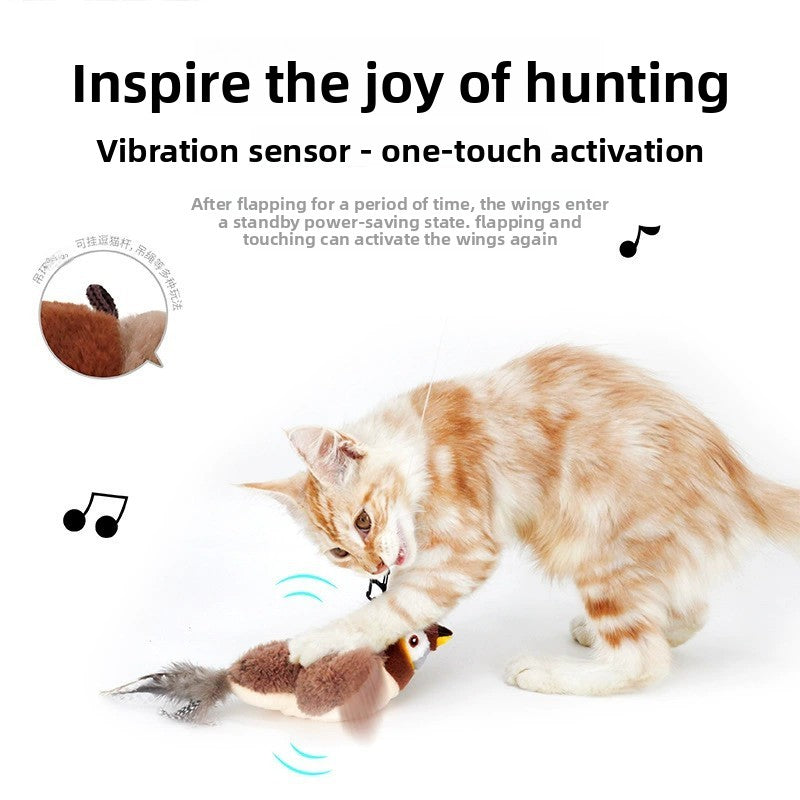 Simulation bird intelligent pet toy supplies
