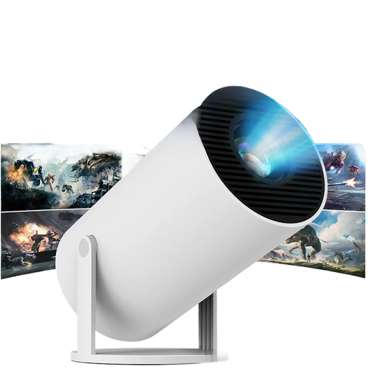 Portable barrel projector