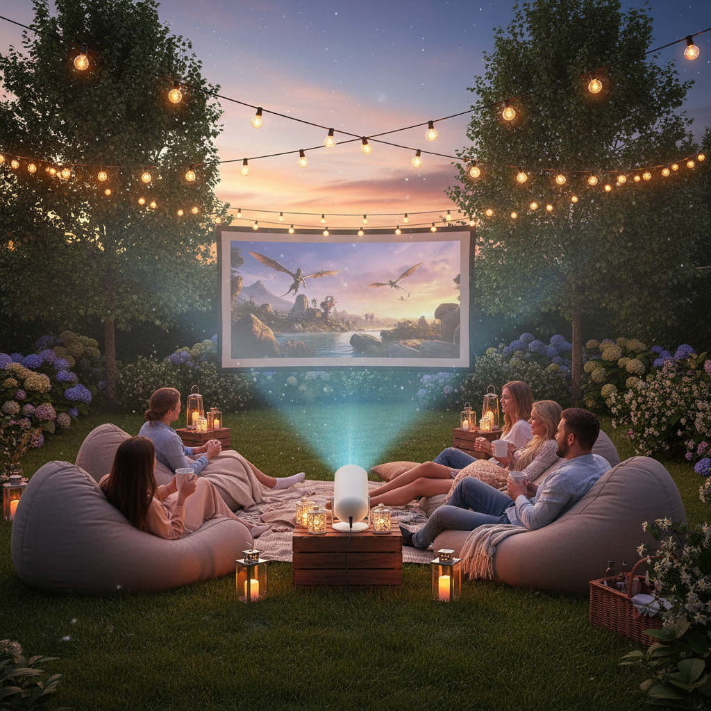 Outdoor Backyard Cinema